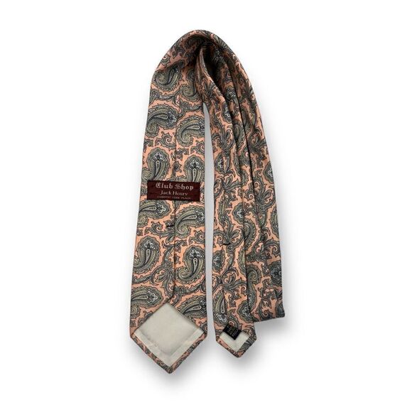 Club Shop Jack Henry Paisley Tie - Picture 4 of 4